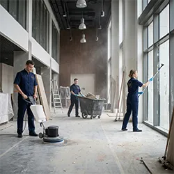 Baustellen und Baureinigung